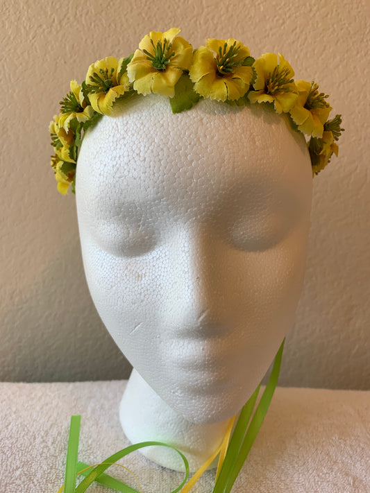 Extra Small Wreath - All Yellow Flowers +