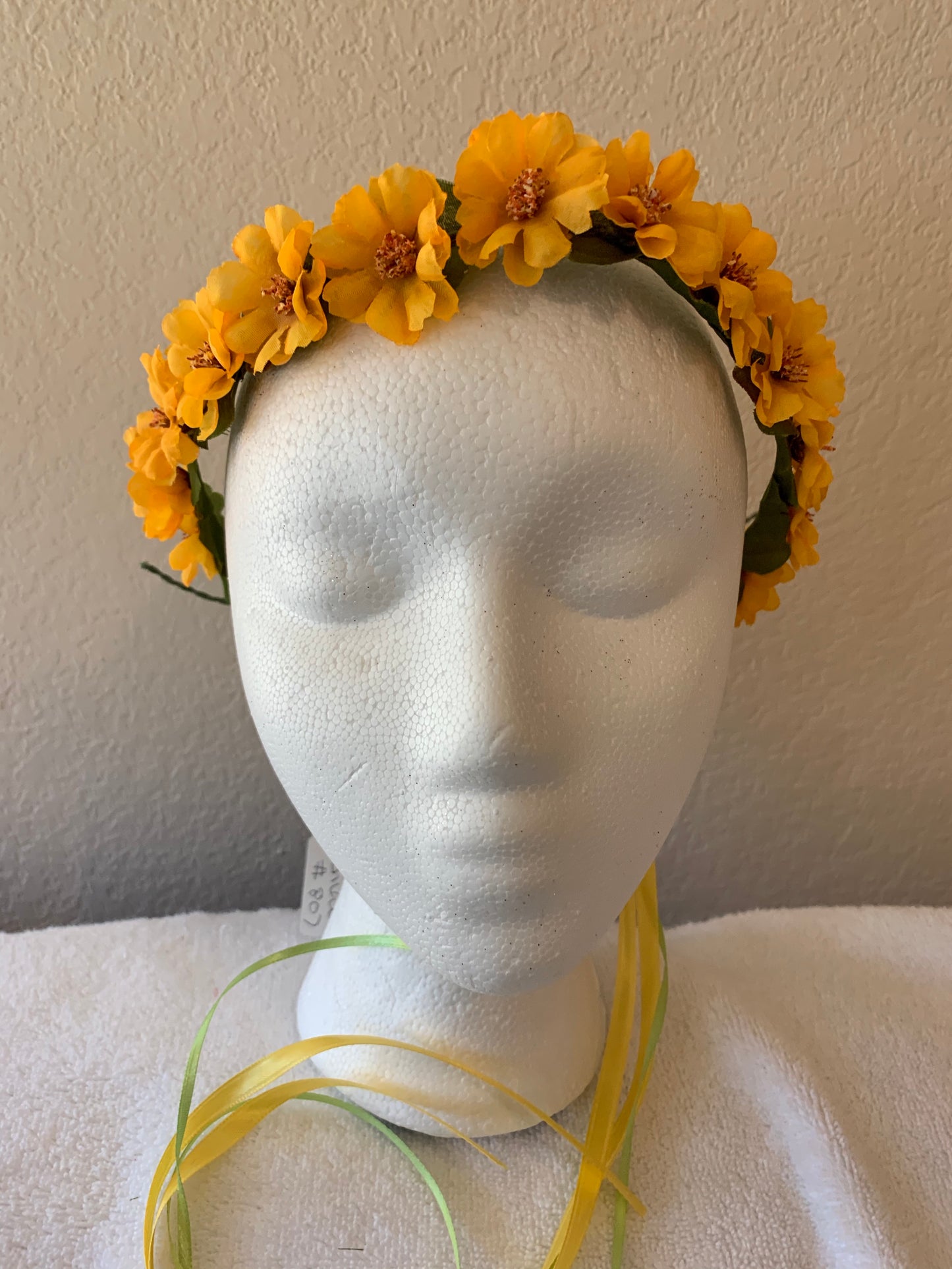 Extra Small Wreath - All Bright Yellow Flowers