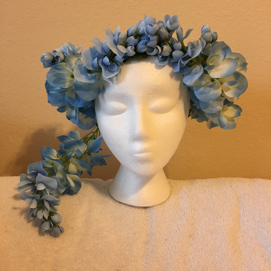 Cascade Wreath - Blue